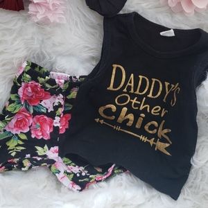 Boutique outfit 6-12 months